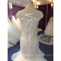 Elegant High Quality Illusion Neck Real Mermaid Robe de mariée